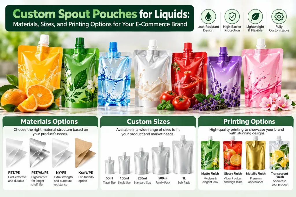 Custom Spout Pouches